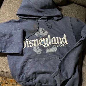 Blue disneyland Hoodie unisex S